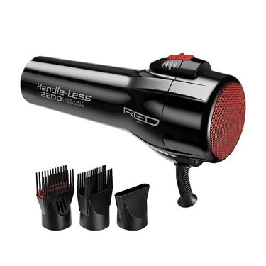 RED by Kiss Handle-Less 2200 Ceramic Tourmaline Hair Dryer - ANNS BEAUTY SUPPLY